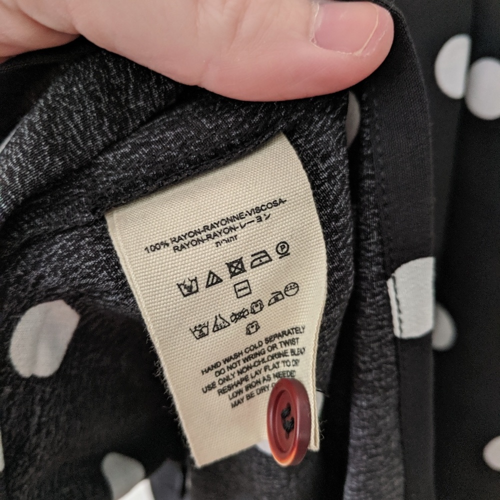 NWT Free People Black Retro Love Midi Skirt - Picture 4 of 7